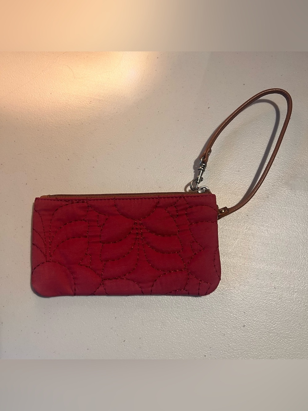 Fossil Key Per quilted fabric wristlet wallet - Picture 2 of 8